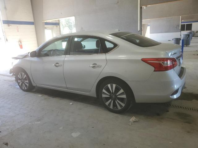 3N1AB7AP3KY210672 - 2019 NISSAN SENTRA S 银色 照片 2