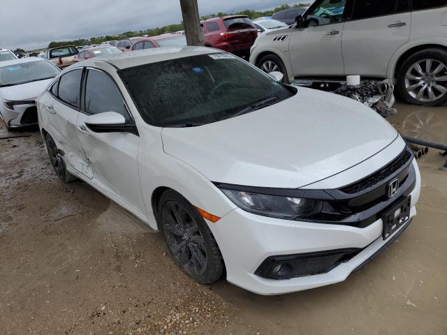 19XFC2F8XLE024683 - 2020 HONDA CIVIC SPORT თეთრი ფოტო 4