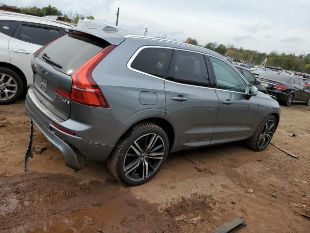 YV4A22RM2K1347677 - 2019 VOLVO XC60 T6 R-DESIGN GRAY photo 3