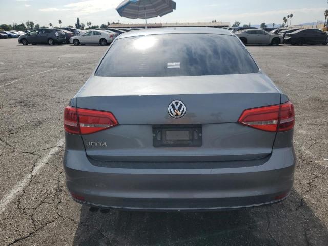 3VW1K7AJ2FM292218 - 2015 VOLKSWAGEN JETTA BASE GRAY photo 6