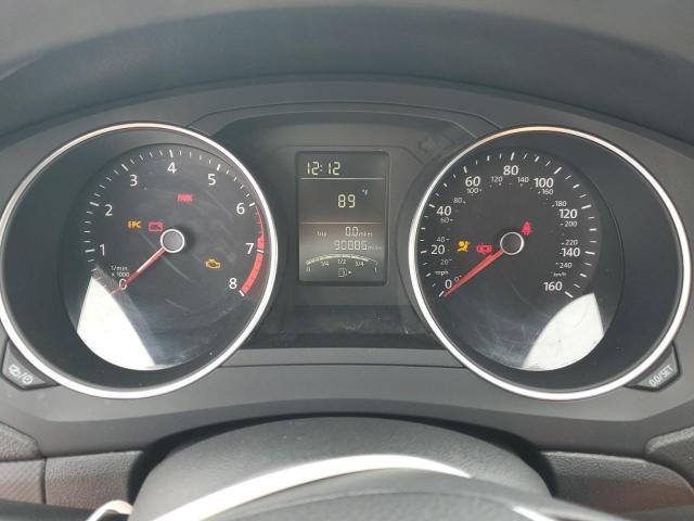 3VW1K7AJ2FM292218 - 2015 VOLKSWAGEN JETTA BASE GRAY photo 9