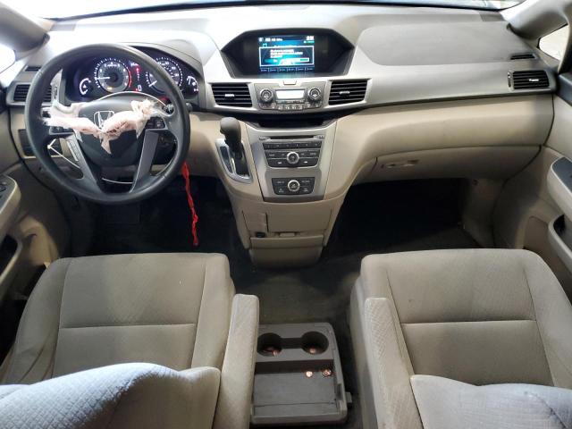 5FNRL5H29EB008110 - 2014 HONDA ODYSSEY LX WHITE photo 8