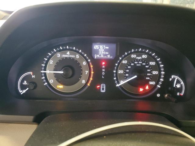 5FNRL5H29EB008110 - 2014 HONDA ODYSSEY LX WHITE photo 9