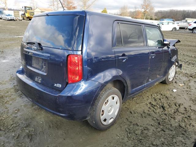 JTLKE50EX81040969 - 2008 TOYOTA SCION XB Mavi fotoğraf 3