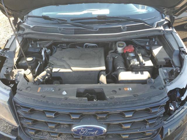 1FM5K8GT8GGC98230 - 2016 FORD EXPLORER SPORT BLACK photo 12