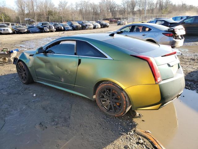1G6DK1ED7B0134104 - 2011 CADILLAC CTS PERFORMANCE COLLECTION GREEN photo 2