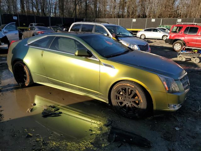 1G6DK1ED7B0134104 - 2011 CADILLAC CTS PERFORMANCE COLLECTION GREEN photo 4