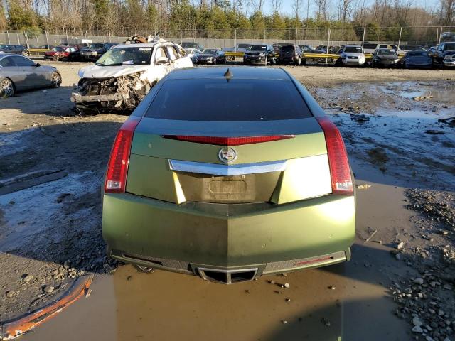 1G6DK1ED7B0134104 - 2011 CADILLAC CTS PERFORMANCE COLLECTION GREEN photo 6