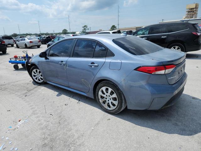 5YFEPRAE2LP112812 - 2020 TOYOTA COROLLA LE Blau Foto 2