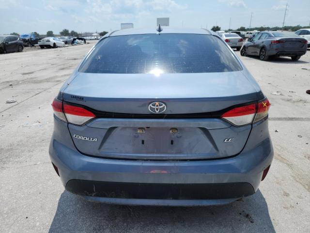 5YFEPRAE2LP112812 - 2020 TOYOTA COROLLA LE Blau Foto 6