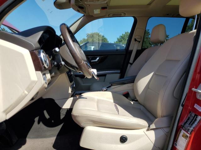WDCGG5HBXFG421263 - 2015 MERCEDES-BENZ GLK 350 Қызыл фото 7