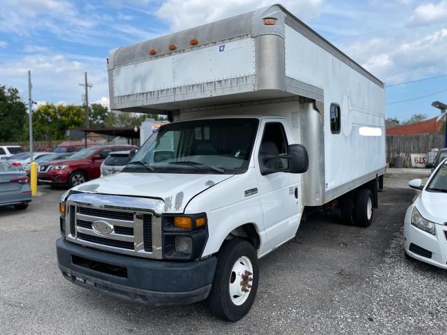 1FDWE45P98DB44798 - 2008 FORD ECONOLINE E450 SUPER DUTY CUTAWAY VAN WHITE photo 2