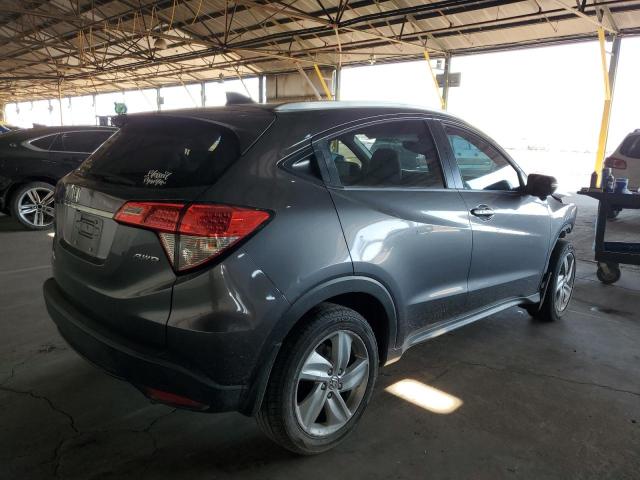 3CZRU6H76KM701538 - 2019 HONDA HR-V EXL SILVER photo 3