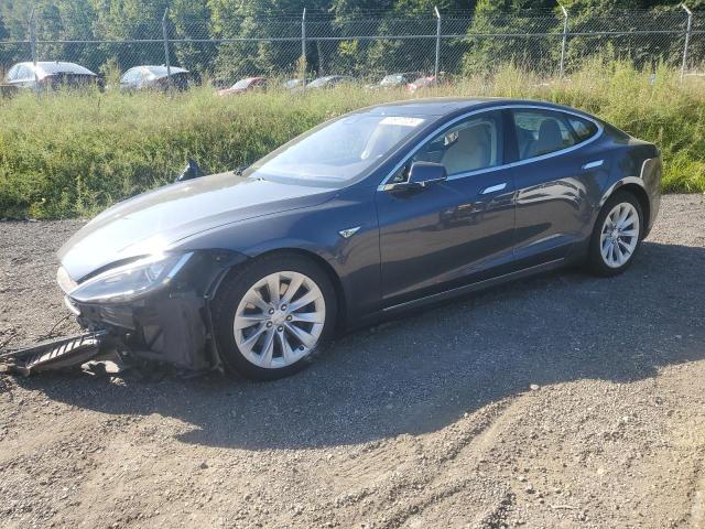 5YJSA1E23GF134793 - 2016 TESLA MODEL S GRAY photo 1