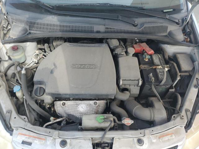 JS2YA5A54B6301187 - 2011 SUZUKI SX4 SILVER photo 11