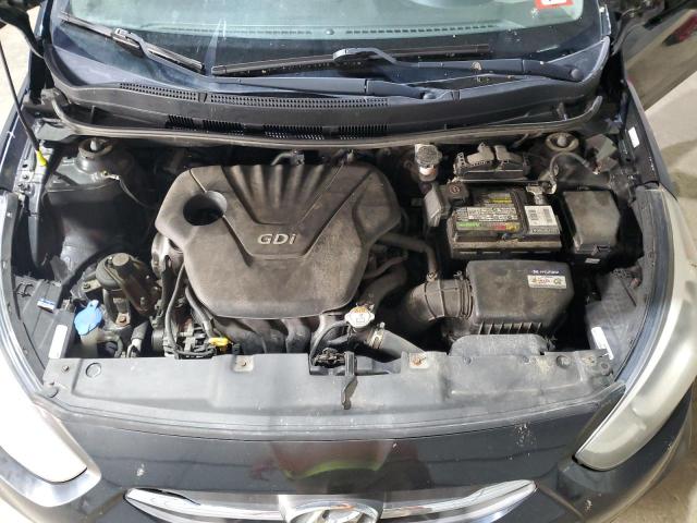 KMHCT5AE3HU312695 - 2017 HYUNDAI ACCENT SE BLACK photo 11