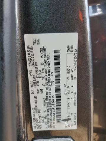 1FMCU0F73FUB34715 - 2015 FORD ESCAPE S 灰色 照片 13