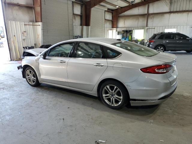 3FA6P0LUXJR209208 - 2018 FORD FUSION SE HYBRID SILVER photo 2