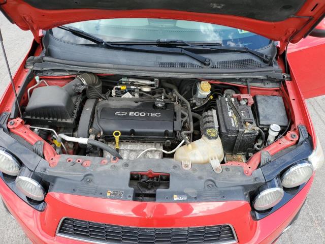 1G1JD5SH5F4163858 - 2015 CHEVROLET SONIC LT 红色 照片 11