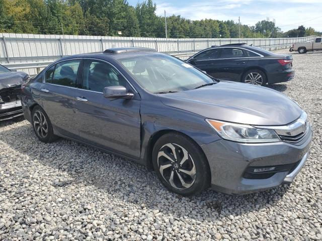 1HGCR3F88GA017183 - 2016 HONDA ACCORD EXL GRAY photo 4