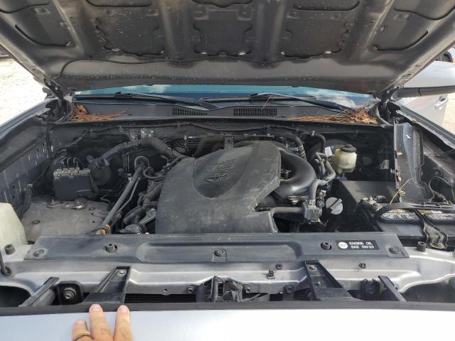 5TFAZ5CN3JX058076 - 2018 TOYOTA TACOMA DOUBLE CAB 银色 照片 11