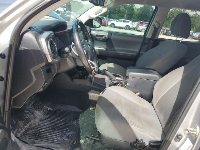 5TFAZ5CN3JX058076 - 2018 TOYOTA TACOMA DOUBLE CAB 银色 照片 7