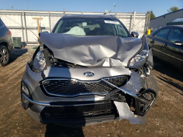 KNDPN3AC7L7838077 - 2020 KIA SPORTAGE EX GRAY photo 5