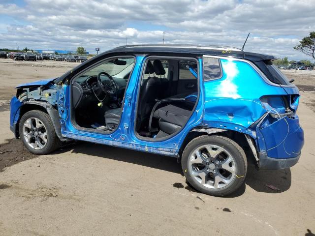3C4NJDCB0KT679300 - 2019 JEEP COMPASS LIMITED Կապույտ լուսանկար 2