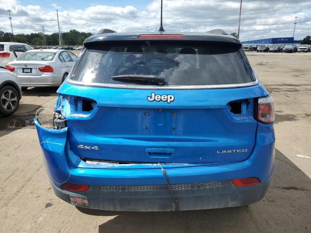 3C4NJDCB0KT679300 - 2019 JEEP COMPASS LIMITED Կապույտ լուսանկար 6