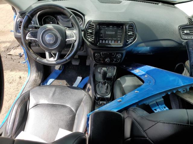 3C4NJDCB0KT679300 - 2019 JEEP COMPASS LIMITED Կապույտ լուսանկար 8