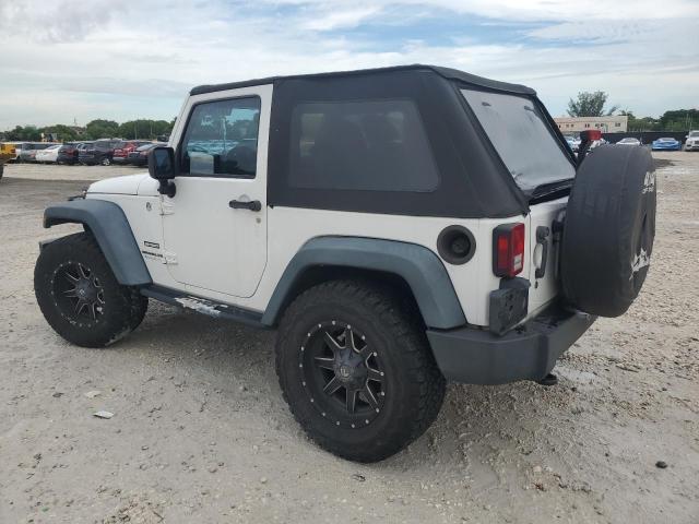 1C4AJWAG0DL687131 - 2013 JEEP WRANGLER SPORT 白色 照片 2