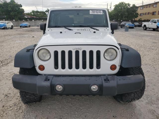 1C4AJWAG0DL687131 - 2013 JEEP WRANGLER SPORT 白色 照片 5