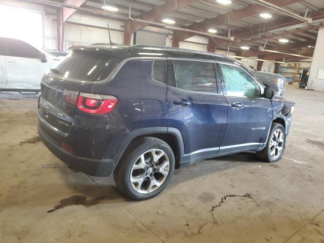 3C4NJDCB3KT843039 - 2019 JEEP COMPASS LIMITED BLUE photo 3