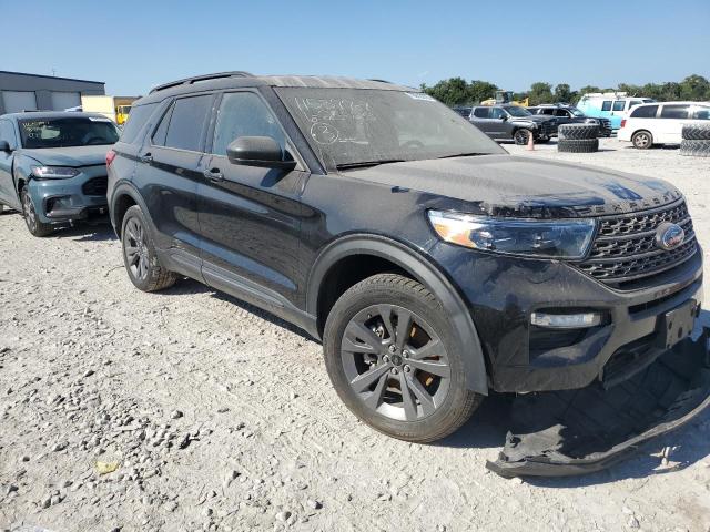 1FMSK8DH1MGB16530 - 2021 FORD EXPLORER XLT 黑色 照片 4