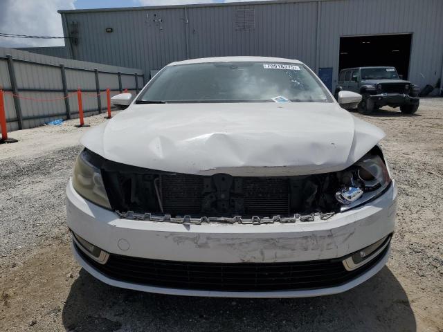 WVWBN7AN2DE565274 - 2013 VOLKSWAGEN CC SPORT WHITE photo 5
