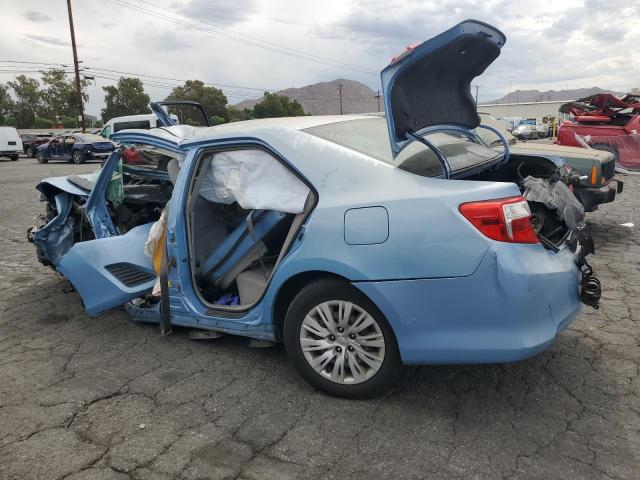 4T1BF1FK1CU621987 - 2012 TOYOTA CAMRY BASE BLUE photo 2