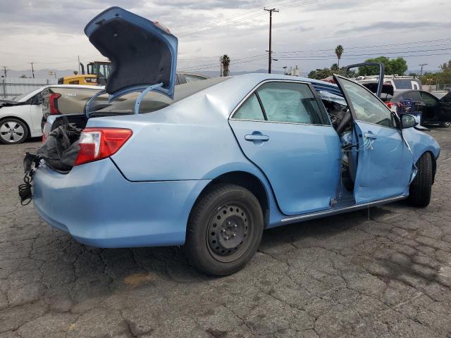 4T1BF1FK1CU621987 - 2012 TOYOTA CAMRY BASE BLUE photo 3