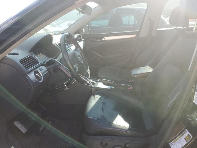 1VWBP7A37DC048246 - 2013 VOLKSWAGEN PASSAT SE BLACK photo 7