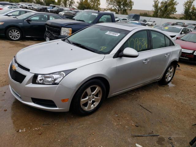 1G1PF5SC5C7326544 - 2012 CHEVROLET CRUZE LT SILVER photo 1