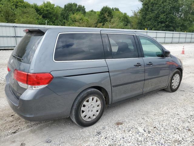 5FNRL3H25AB026747 - 2010 HONDA ODYSSEY LX GRAY photo 3