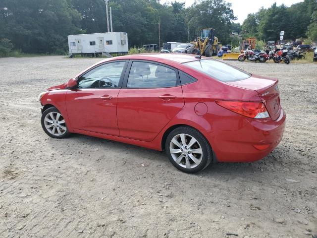 KMHCU4AE4DU440235 - 2013 HYUNDAI ACCENT GLS 红色 照片 2