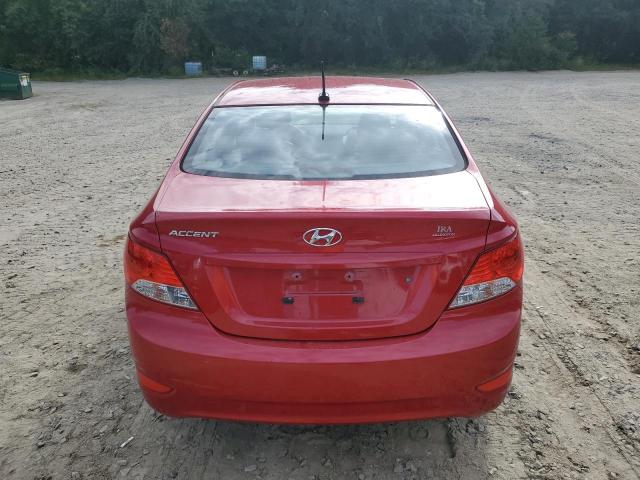 KMHCU4AE4DU440235 - 2013 HYUNDAI ACCENT GLS 红色 照片 6