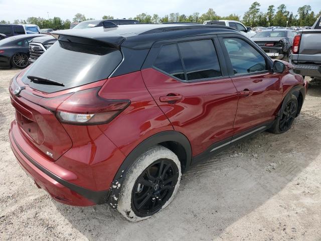 3N1CP5DV1PL468931 - 2023 NISSAN KICKS SR BURGUNDY photo 3