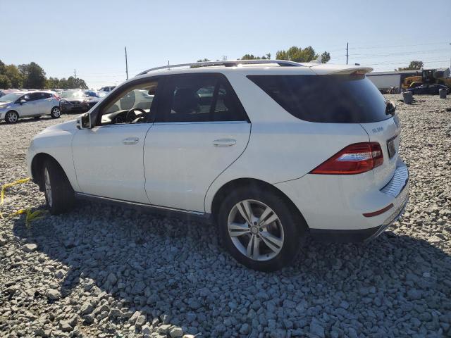 4JGDA5HB5FA526012 - 2015 MERCEDES-BENZ ML 350 4MATIC WHITE photo 2