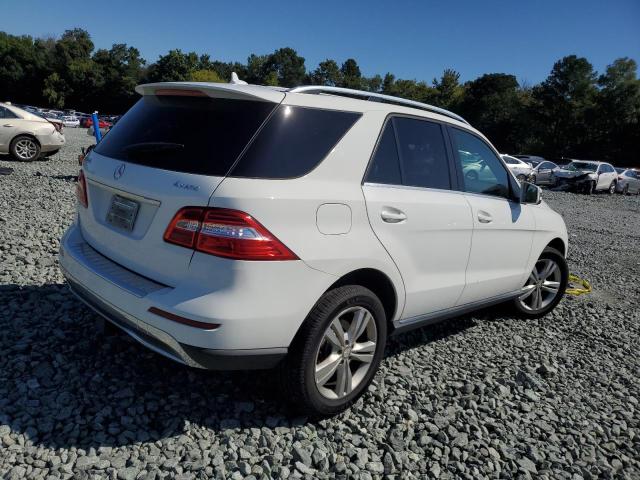 4JGDA5HB5FA526012 - 2015 MERCEDES-BENZ ML 350 4MATIC WHITE photo 3