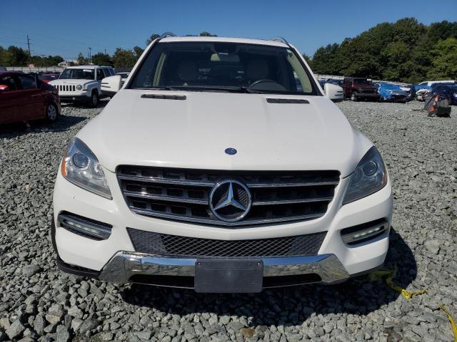 4JGDA5HB5FA526012 - 2015 MERCEDES-BENZ ML 350 4MATIC WHITE photo 5