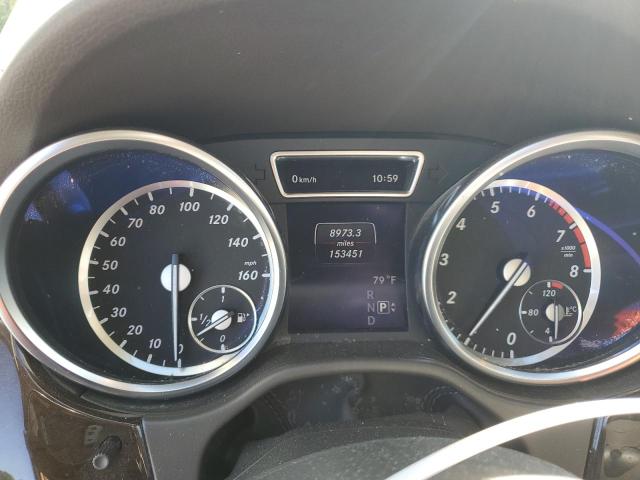 4JGDA5HB5FA526012 - 2015 MERCEDES-BENZ ML 350 4MATIC WHITE photo 9