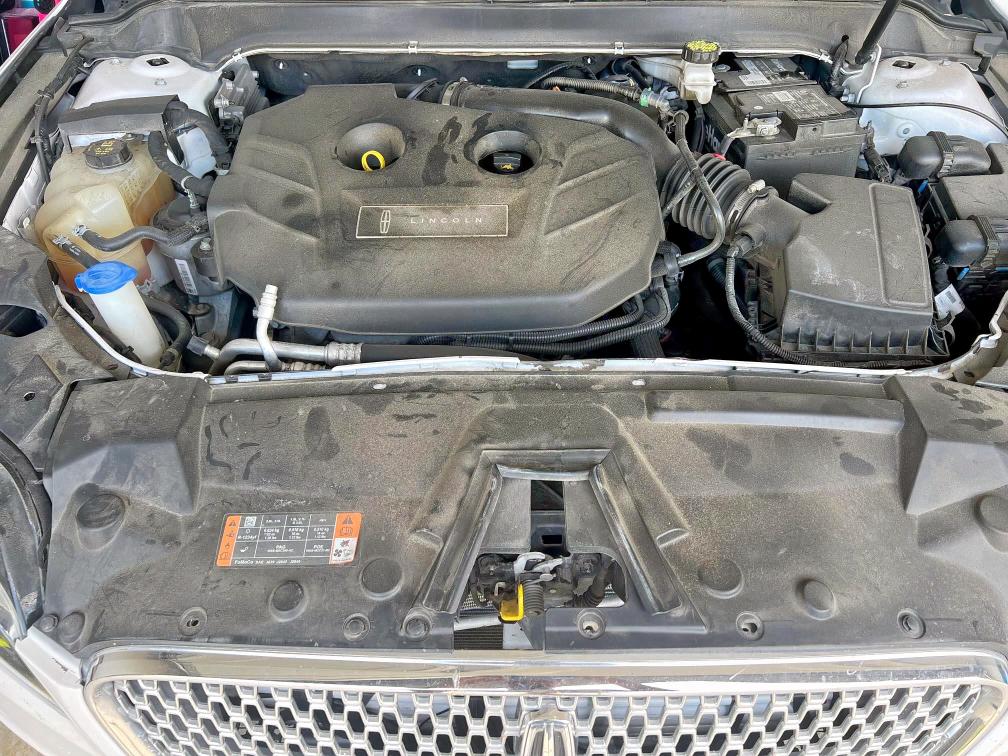 3LN6L5A91KR609138 - 2019 LINCOLN MKZ WHITE photo 7