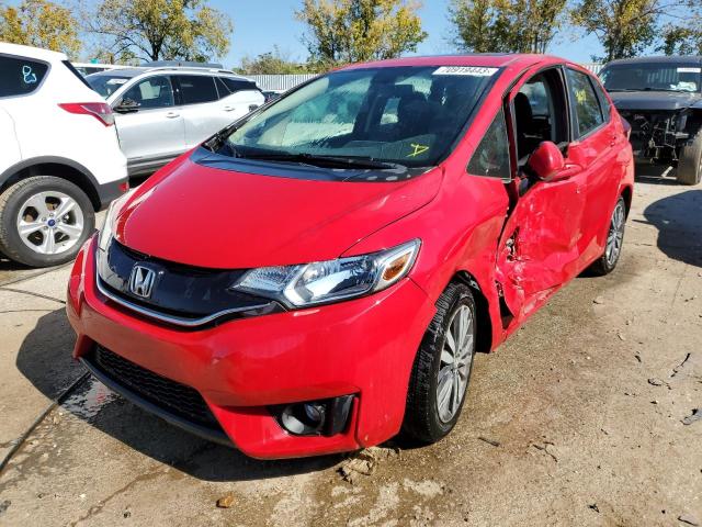 3HGGK5H88FM773273 - 2015 HONDA FIT EX RED photo 1