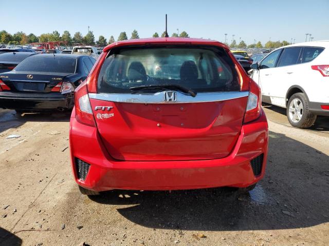 3HGGK5H88FM773273 - 2015 HONDA FIT EX RED photo 6